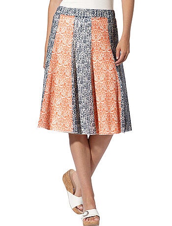 Jupe à Panneaux Forme à Panneaux évasée - Taille Standard - helline