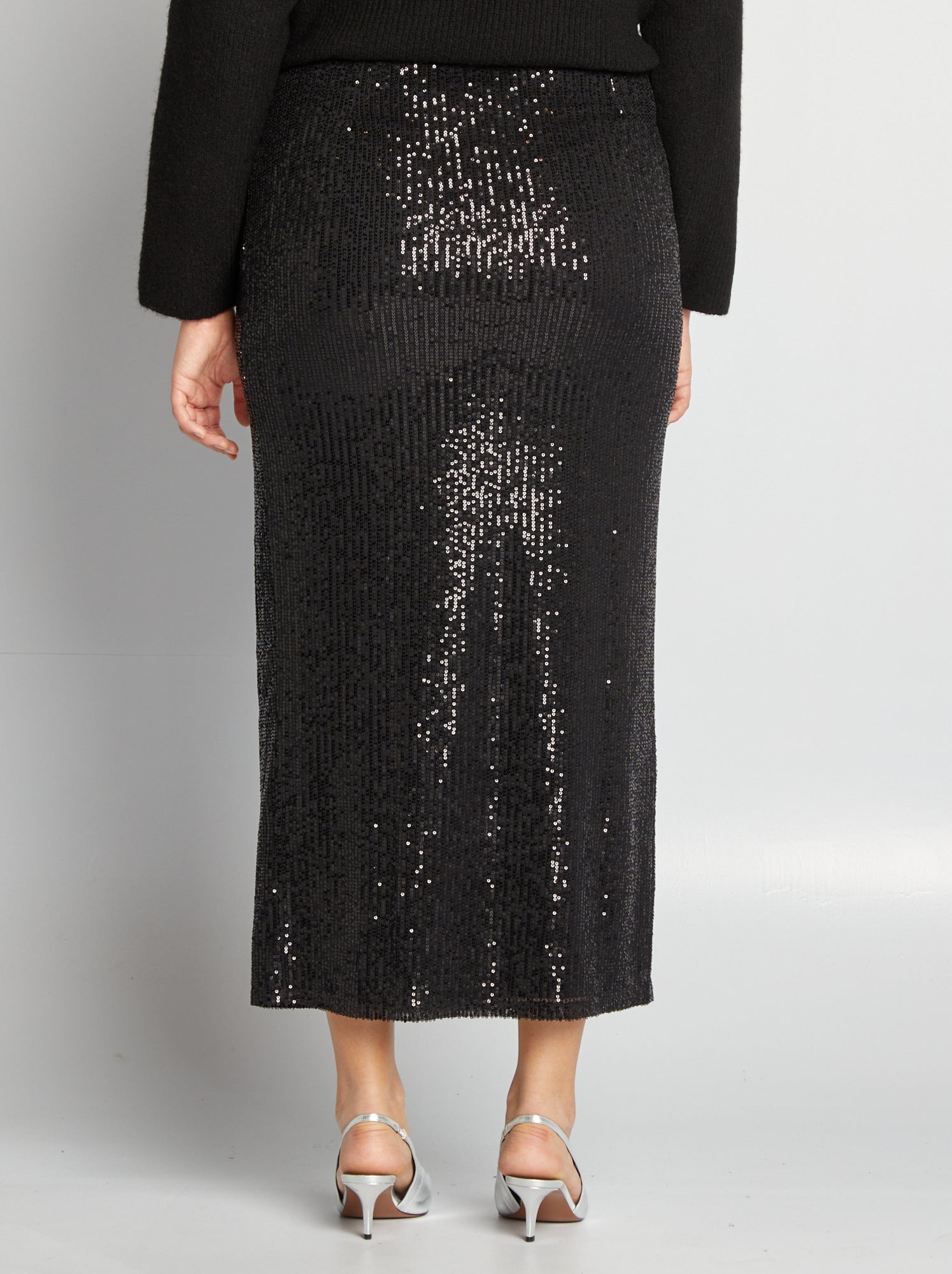 Jupe Sirène à Paillettes Pour Fille 3-8 Ans - Taille Élastique Avec Doublure Coton - Pour Anniversaire, Plage, Fête - 10