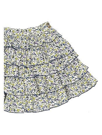Jupe à Volants Coton Fleuri Liberty RUFFLE - La Faute à Voltaire