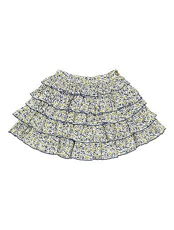 Jupe à Volants Coton Fleuri Liberty RUFFLE - La Faute à Voltaire