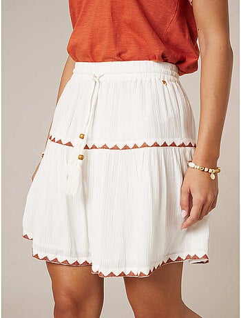 Jupe à volants femme 'Deeluxe'