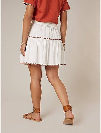 Jupe à volants femme 'Deeluxe'