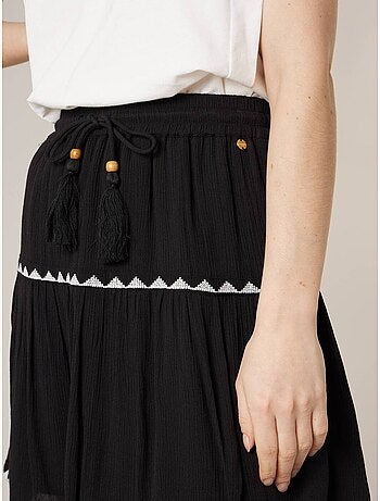 Jupe à volants femme 'Deeluxe'