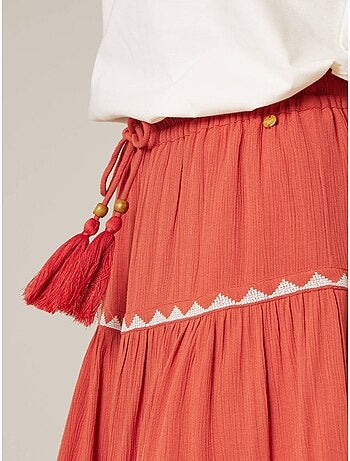 Jupe à volants femme 'Deeluxe'