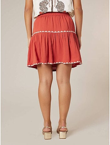 Jupe à volants femme 'Deeluxe'