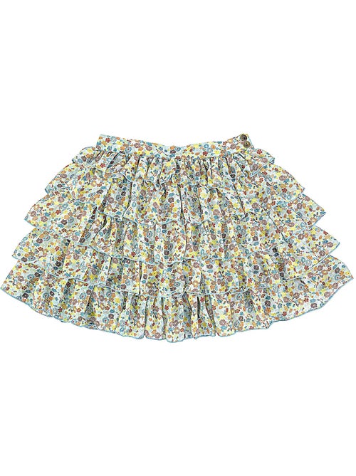 Jupe à Volants  Fleurie Liberty   RUFFLE - La Faute à Voltaire - Kiabi