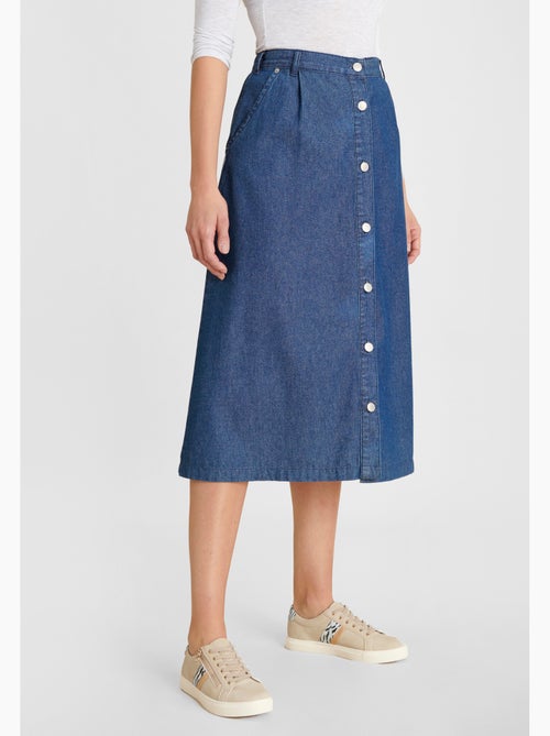 Jupe ample boutonnée - Damart - Kiabi