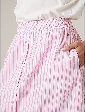 Jupe ample femme en coton 'Deeluxe'