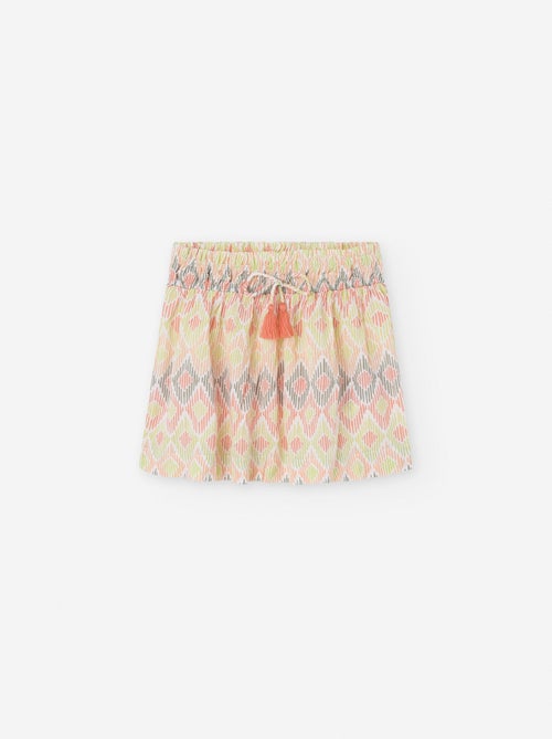 Jupe avec Motif et Breloques - Kiabi