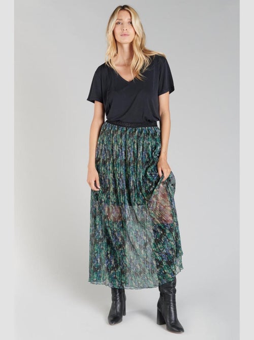 Jupe AYLEEN droite 'Le Temps Des Cerises' - Kiabi