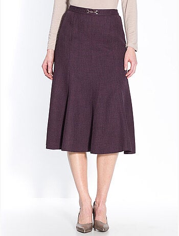 Jupe base évasée hanches élargies - DAXON