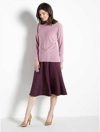 Jupe base évasée hanches élargies - DAXON