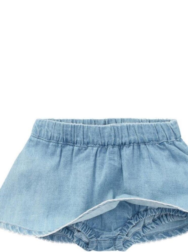Jupe & Bloomers pour Bébé Fille en Coton BCI Bleu - Kiabi