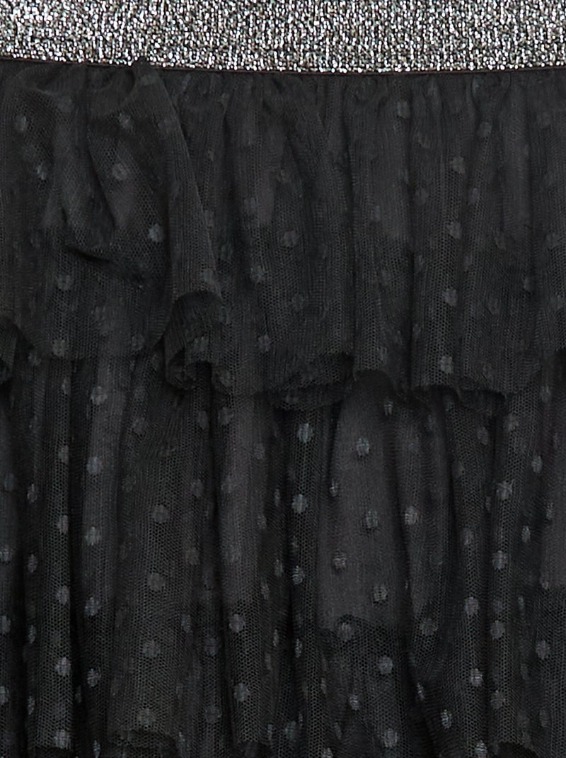 Jupe brillante Halloween Noir - Kiabi
