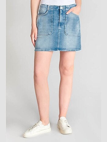 Jupe CALZAN droite en jeans 'Le Temps Des Cerises'