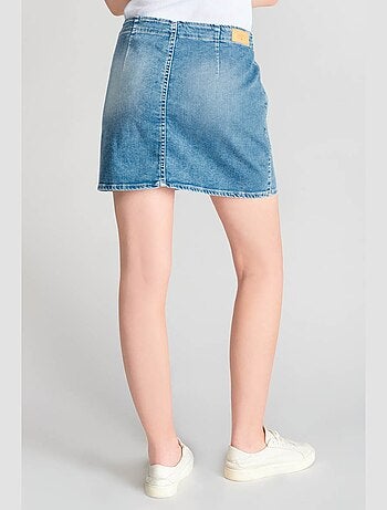Jupe CALZAN droite en jeans 'Le Temps Des Cerises'
