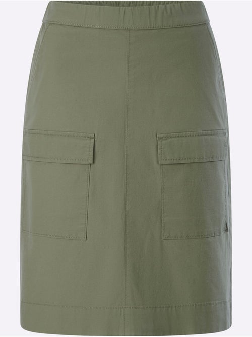 Jupe Cargo Coupe Cargo Décontractée - Taille Standard - Helline - Kiabi