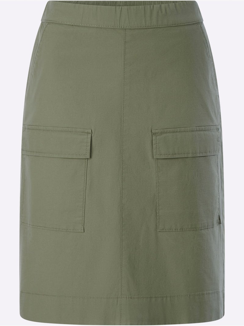 Jupe Cargo Coupe Cargo Décontractée - Taille Standard - Helline Kaki - Kiabi
