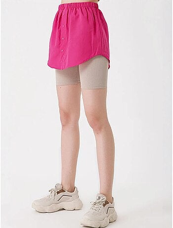 Jupe chemise et sweat-shirt bdart