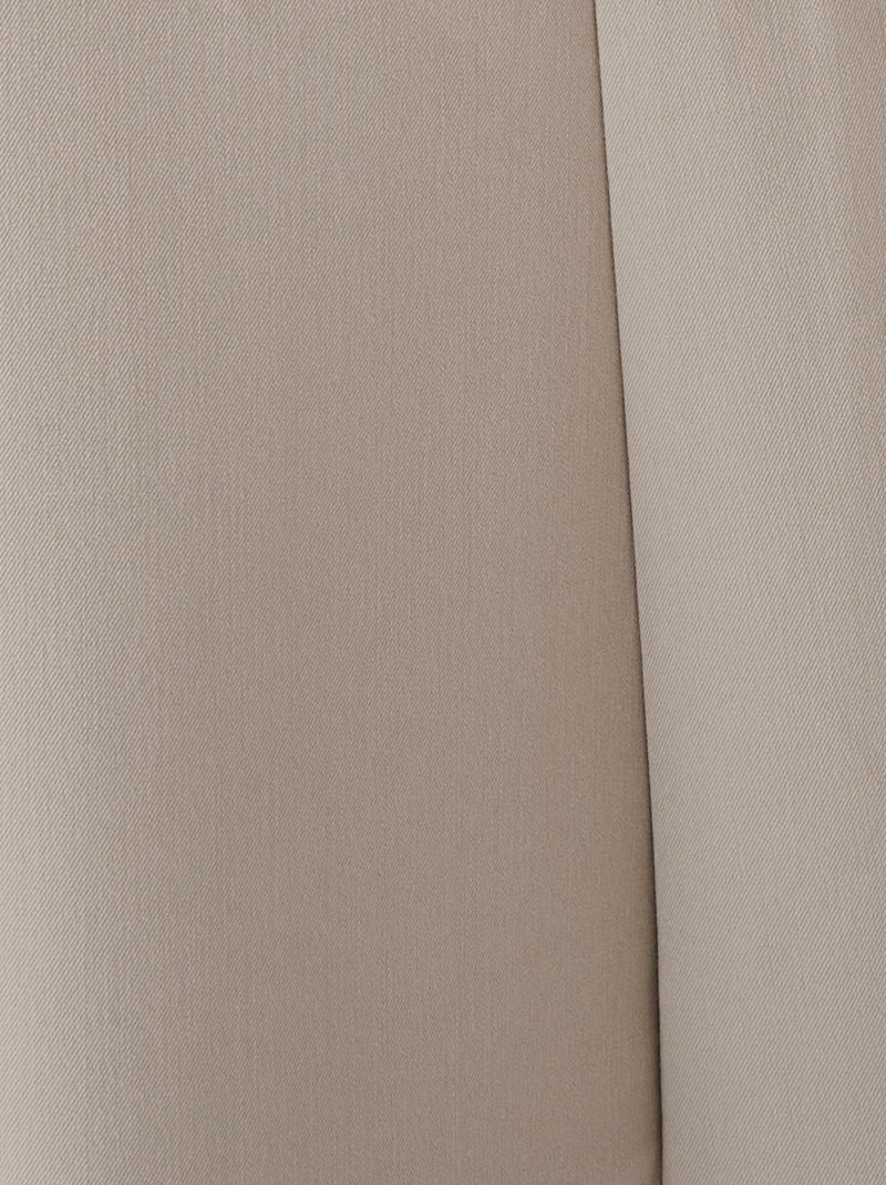 Jupe confort évasée - Damart Taupe - Kiabi