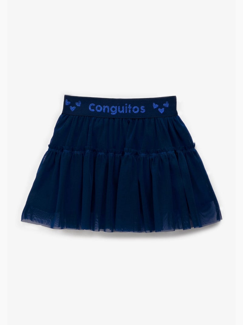 Jupe conguitos Bleu marine - Kiabi