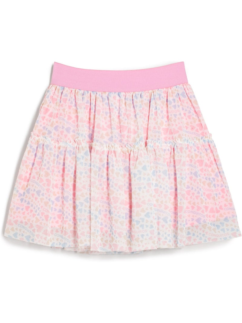 Jupe conguitos falda con corazones Multicolore - Kiabi
