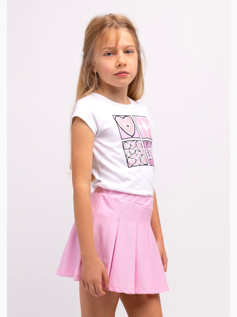 Jupe conguitos Rose - Kiabi