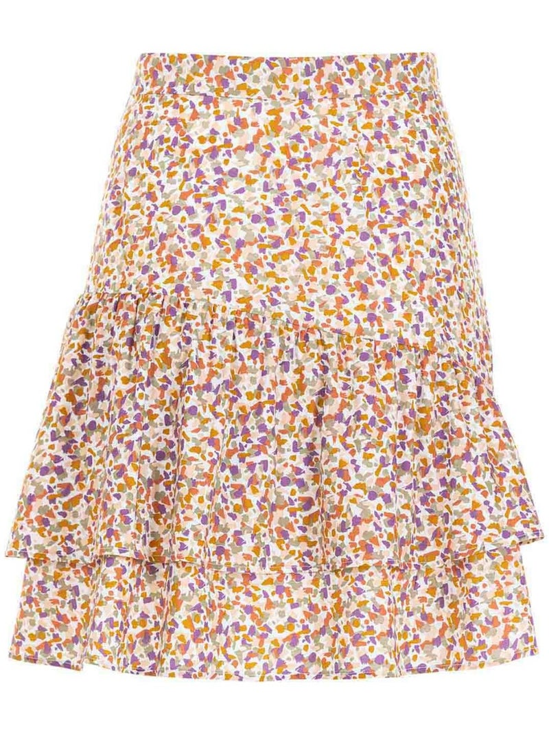 Jupe courte - Terre de Marins Multicolore - Kiabi