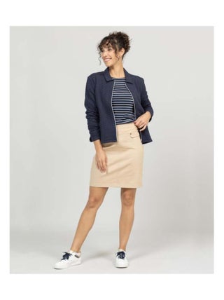 Jupe courte beige Femme - Terre de Marins