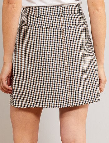 Jupe courte boutonnée 'JDY' - Kiabi