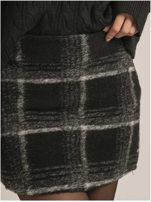 Jupe courte carreaux XARILIA - Kiabi Jupe courte carreaux XARILIA - Kiabi