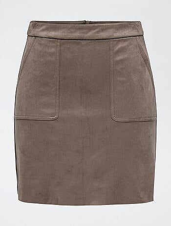 Jupe courte en suédine 'JDY'
