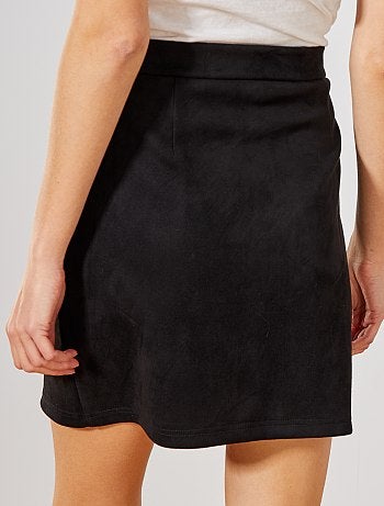 Jupe courte en suédine 'JDY' - Kiabi
