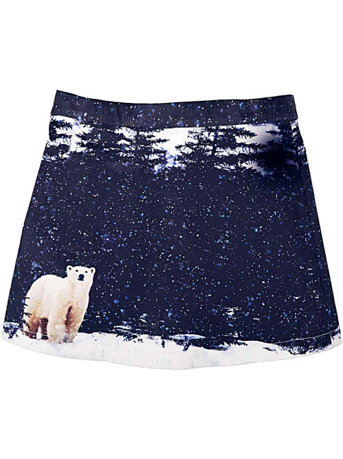 Jupe Courte Hiver Imprimé Ours Polaire SNOW BEAR - La Faute à Voltaire - Kiabi Jupe Courte Hiver Imprimé Ours Polaire SNOW BEAR - La Faute à Voltaire - Kiabi