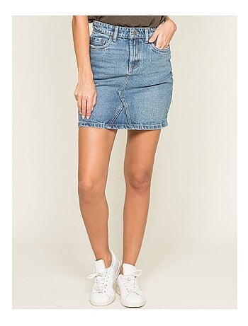 Jupe courte jean XALINE