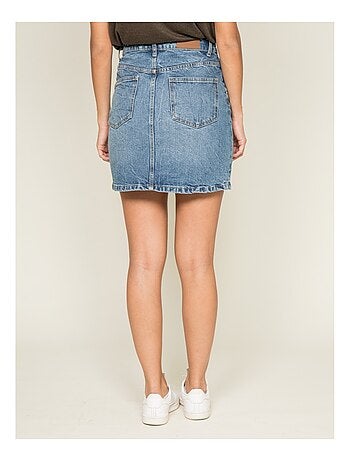 Jupe courte jean XALINE