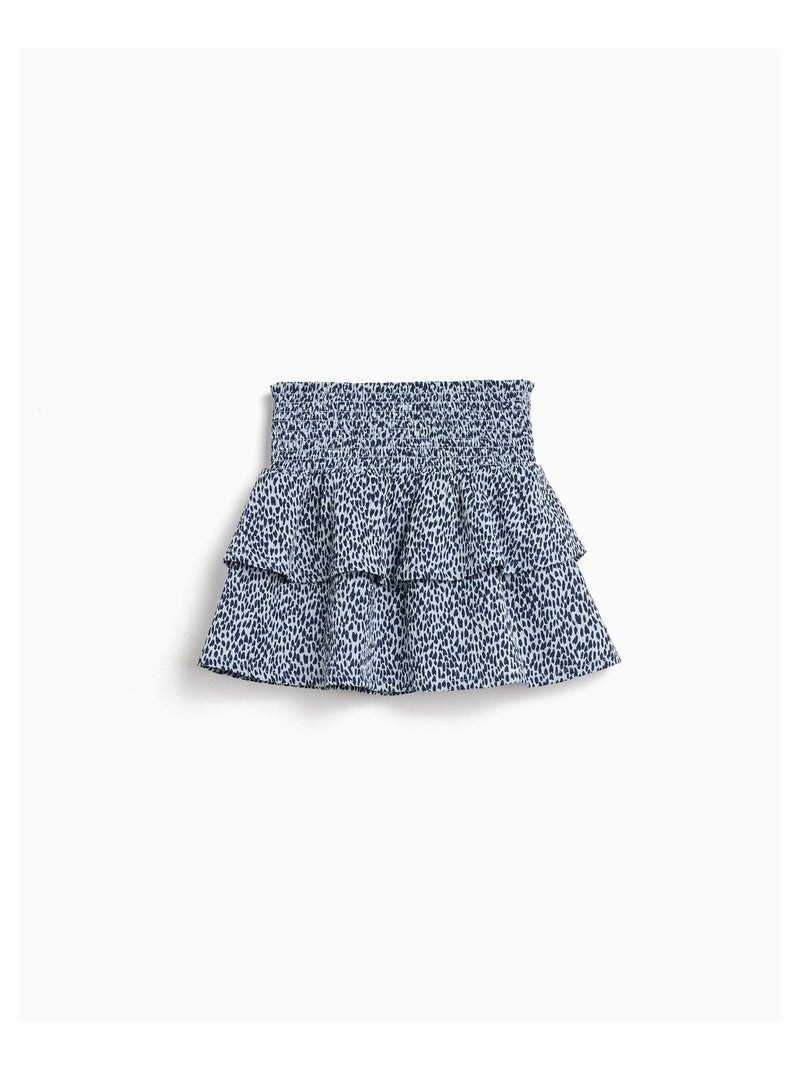 Jupe courte MO Fashion Bleu ciel - Kiabi