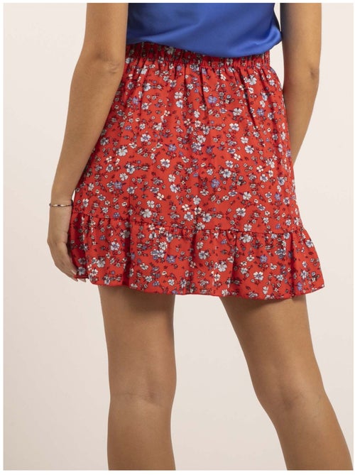Jupe courte motifs XERES - Kiabi
