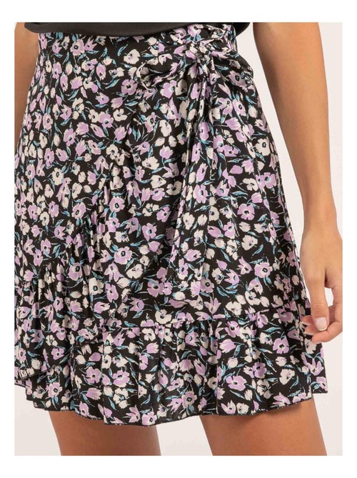 Jupe courte motifs XULIS - Kiabi