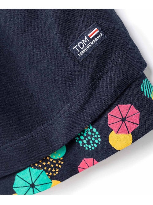 Jupe courte réversible - Terre de Marins - Kiabi