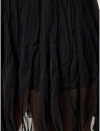 Jupe courte texturée à taille élastique istanbul
