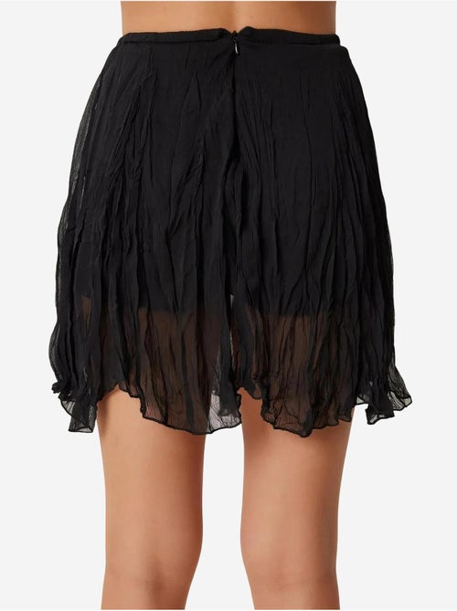 Jupe courte texturée à taille élastique istanbul - Kiabi Jupe courte texturée à taille élastique istanbul - Kiabi