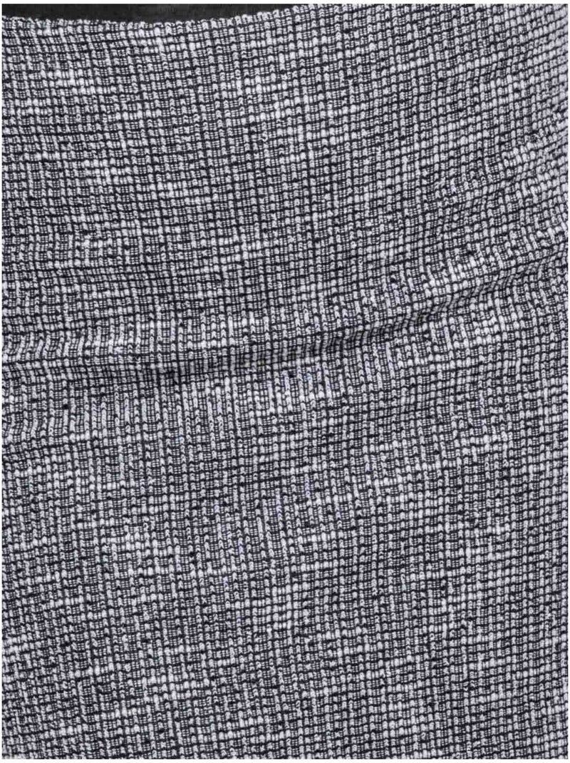 Jupe courte texturée XABOLIE Gris - Kiabi