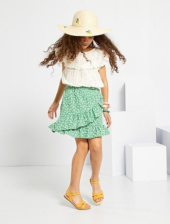 jupe fluide pas cher