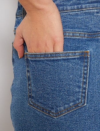 Jupe crayon en jean - Kiabi