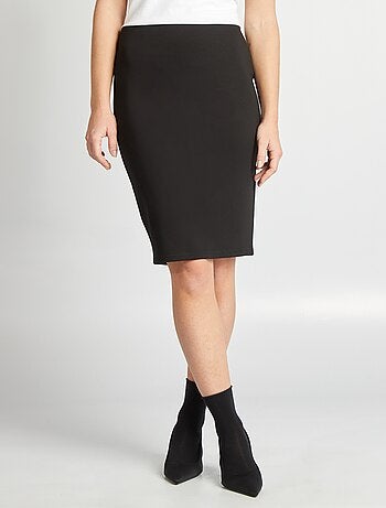 Jupe crayon en maille milano - Kiabi
