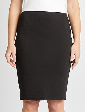 Jupe crayon en maille milano - Kiabi