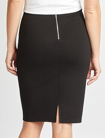 Jupe crayon en maille milano - Kiabi