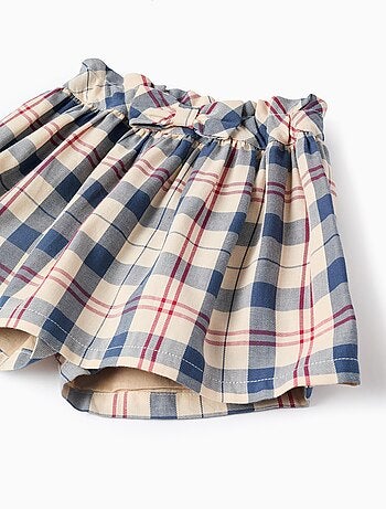 Jupe-culotte à Carreaux Brothers & Sisters