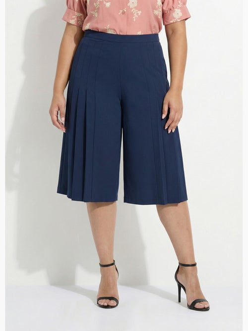 Jupe-culotte ample longue ceinture semi élastiquée - Afibel - Kiabi